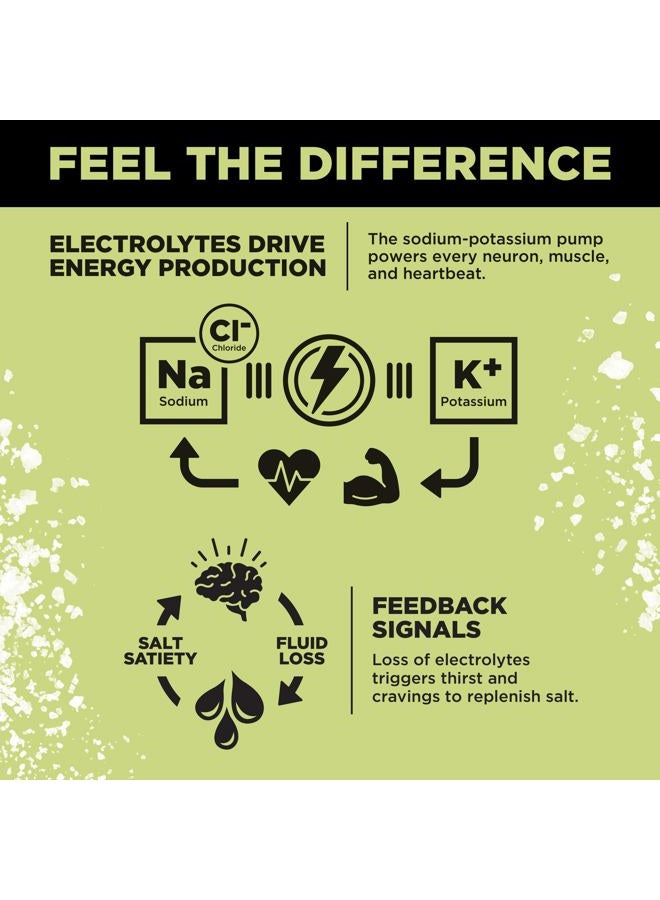 LMNT إلكتروليتات LMNT صفر سكر - ملح الحمضيات | مزيج مشروبات | 30-عدد - Image 5